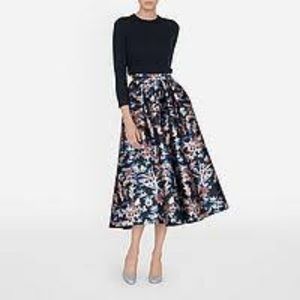 LK BENNETT 🔹Tansia Full Midi Skirt sz 8 NWOT 🔹